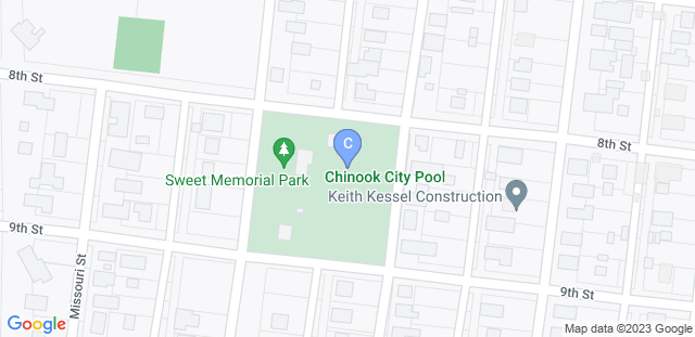 Map to Chinook Pool